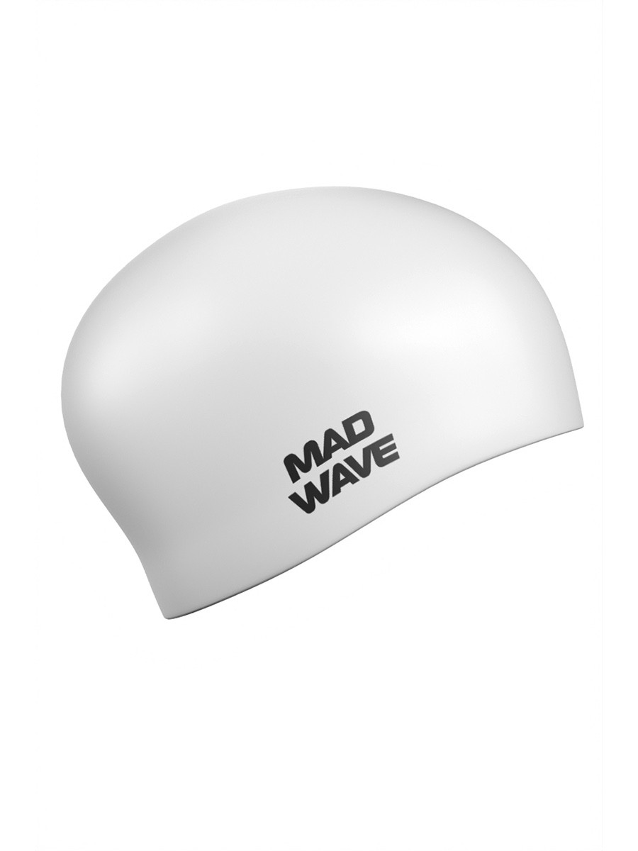 MAD WAVE – CUFFIA SILICONE – LONG HAIR – M051101002W – WHITE