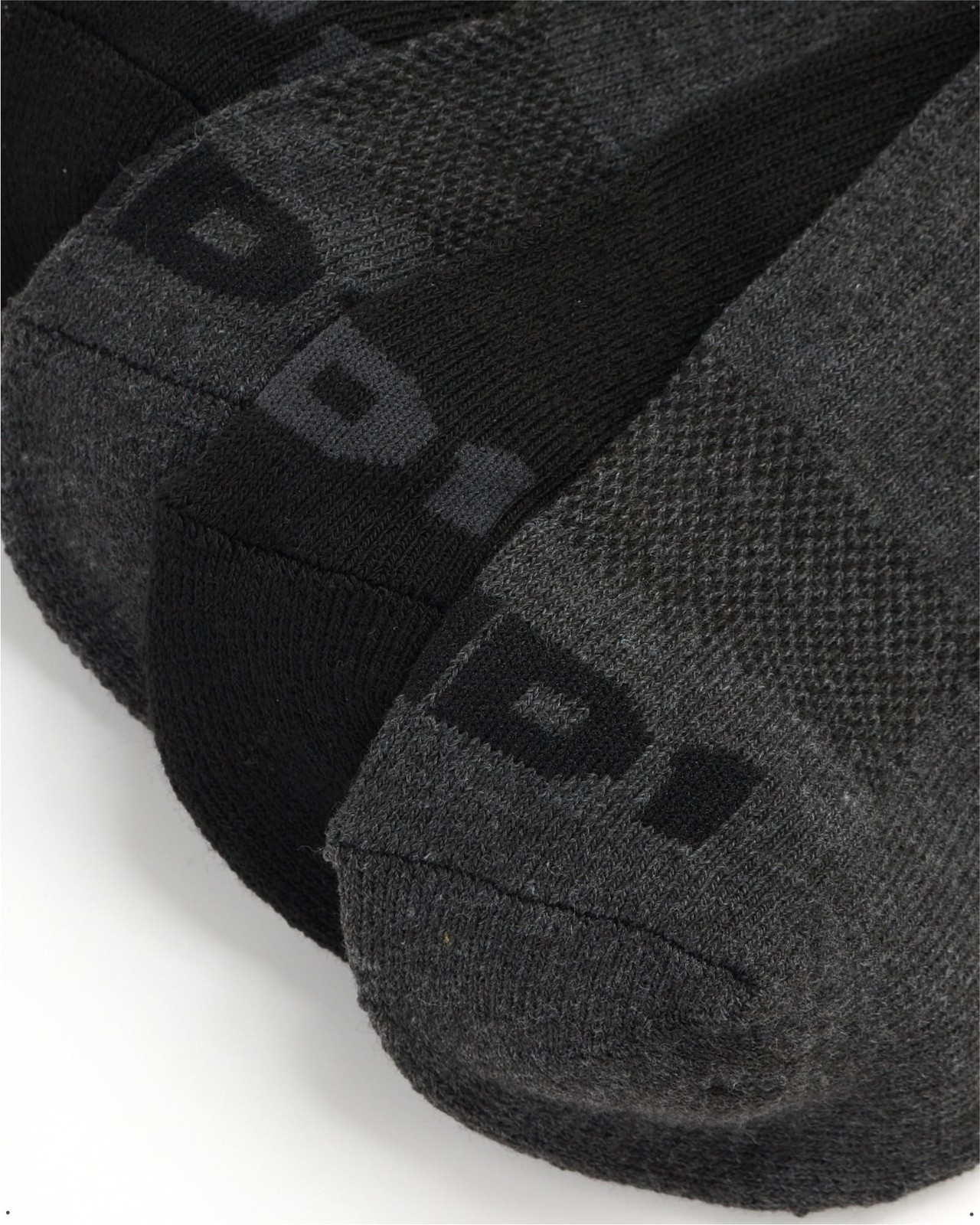 AND1 Mens No Show Socks – 12 Pack Performance Stretch Athletic Compression So…