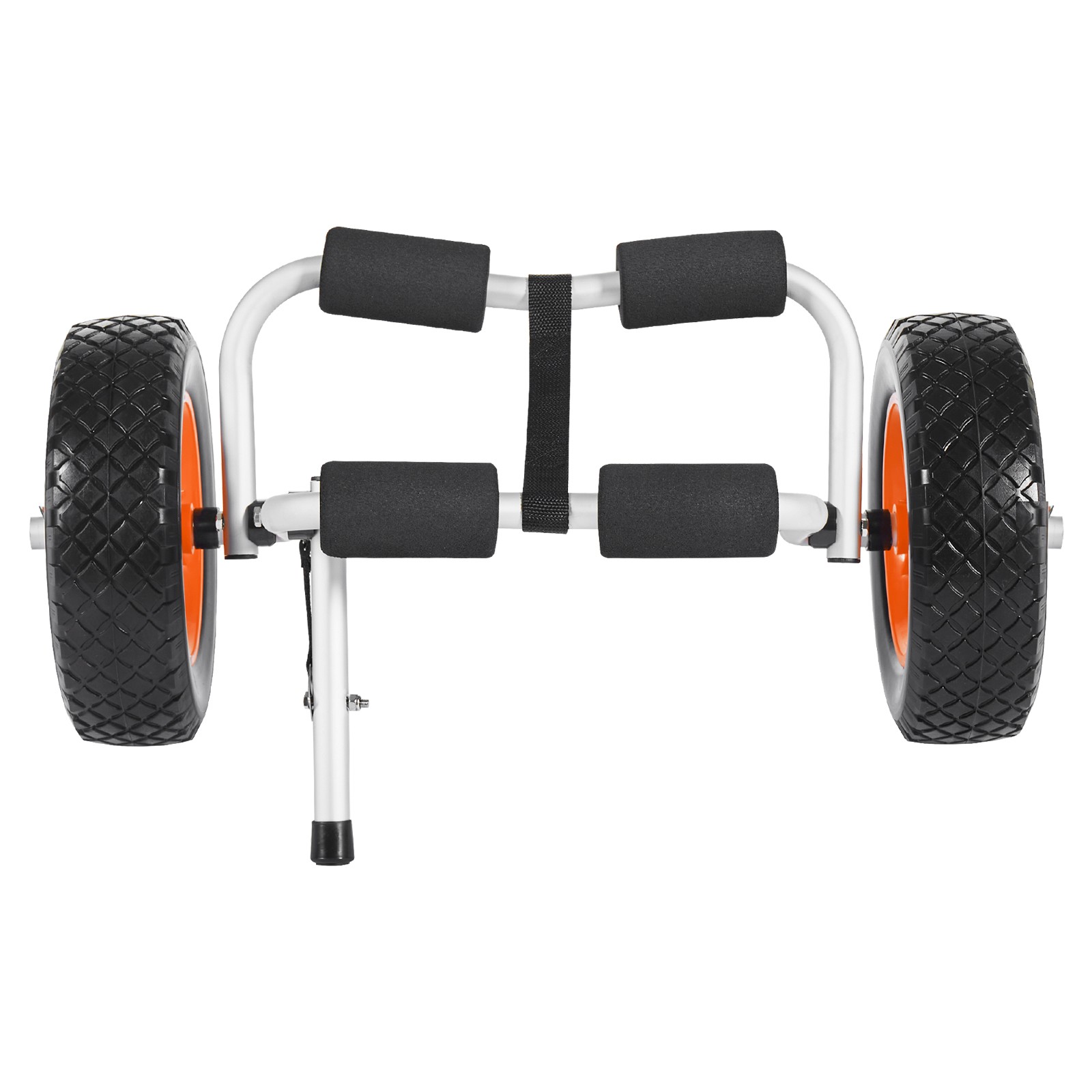 VEVOR Kayak Cart 200 lbs Foldable Canoe Carrierwith 10-inch Solid Rubber Tires