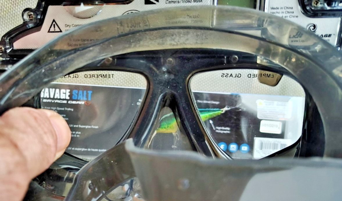 Liquid Image SCUBA GOGGLES w/12 MP Digital Camera / Video to 130′ AS-IS