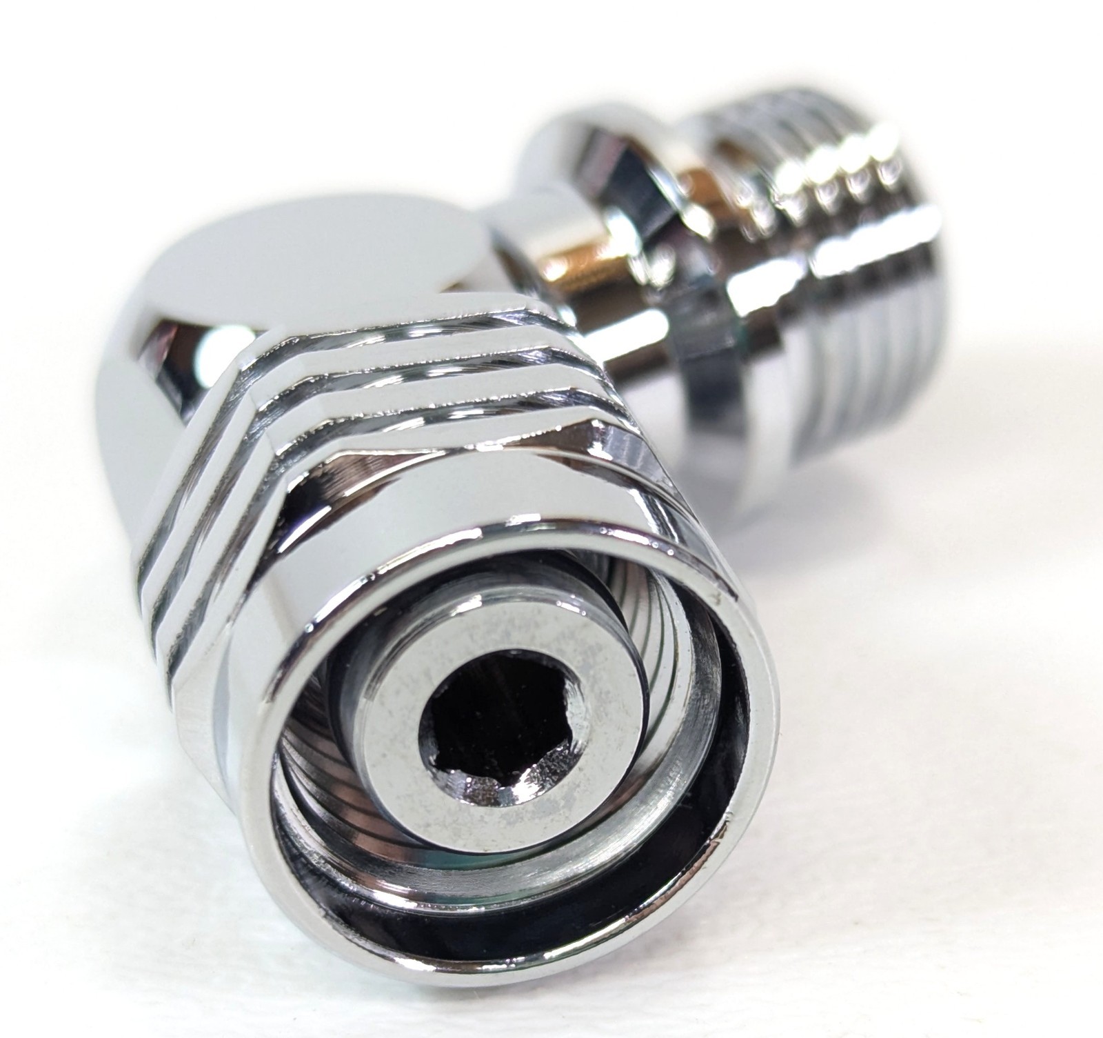 110° Scuba Dive 2nd Stage Regulator Swivel Adapter 9/16″ – 18 UNF 110 Degree