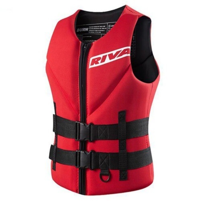 Life Jacket Adults Vest Surf Motorboats Ski Kayak Fishing Vest Wakeboard Raft