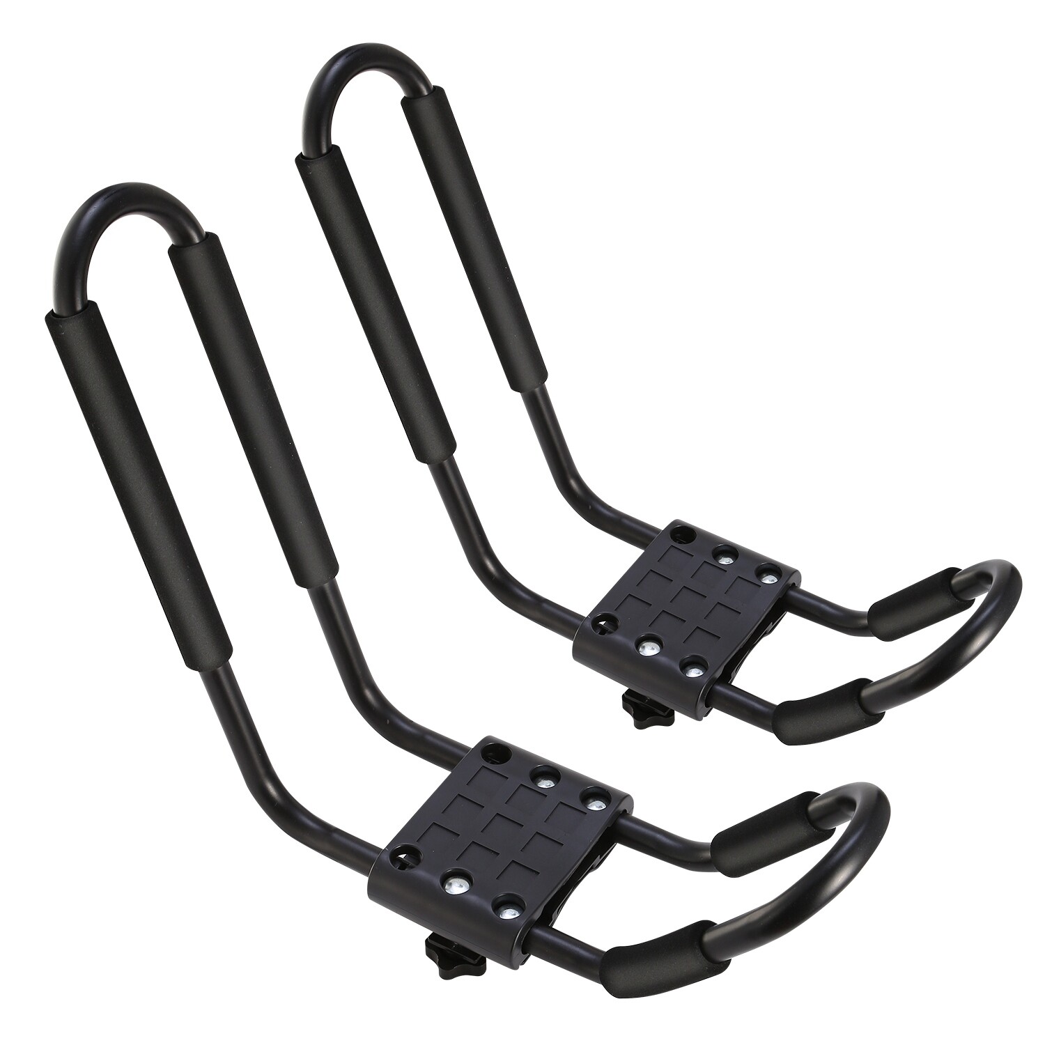 4PCS Canoe Boat Kayak Roof Rack Car SUV Truck Top Mount Carrier J Cross Bar Rack