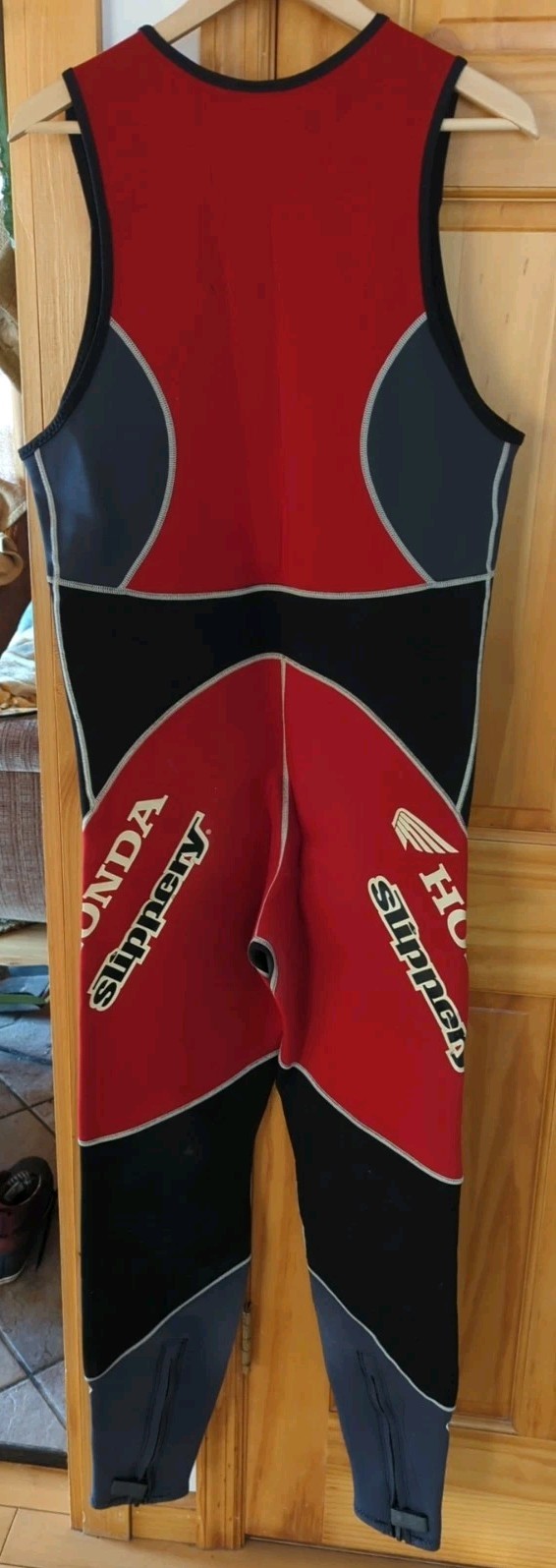 Honda JET SKI Slippery When Wet Aquatrax Full Body – No Sleeve Wetsuit MENS 2XL