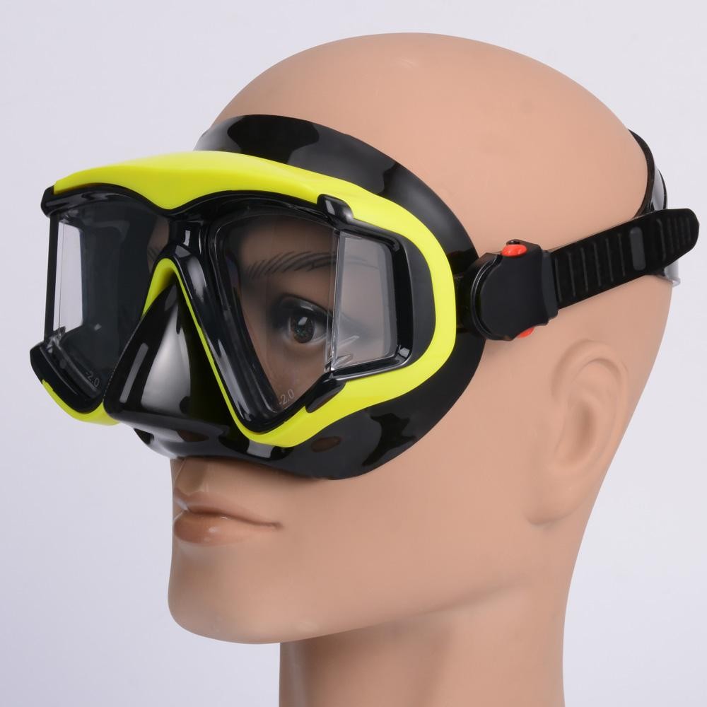 Optical Myopia Snorkel Diving Mask Swim Goggles Panoramic Wide View -1.0~-6.0