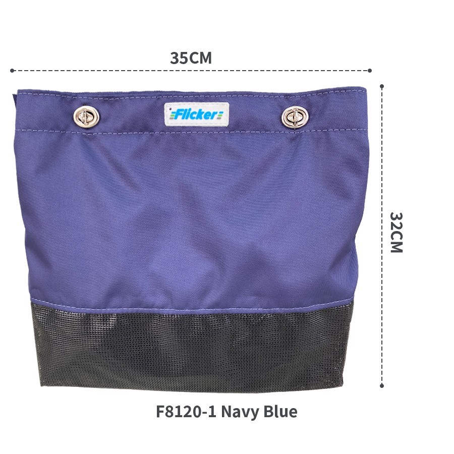 Flicker Marine Rope Storage Bag–Waterproof Line Organizer Pouch with Mesh Bottom