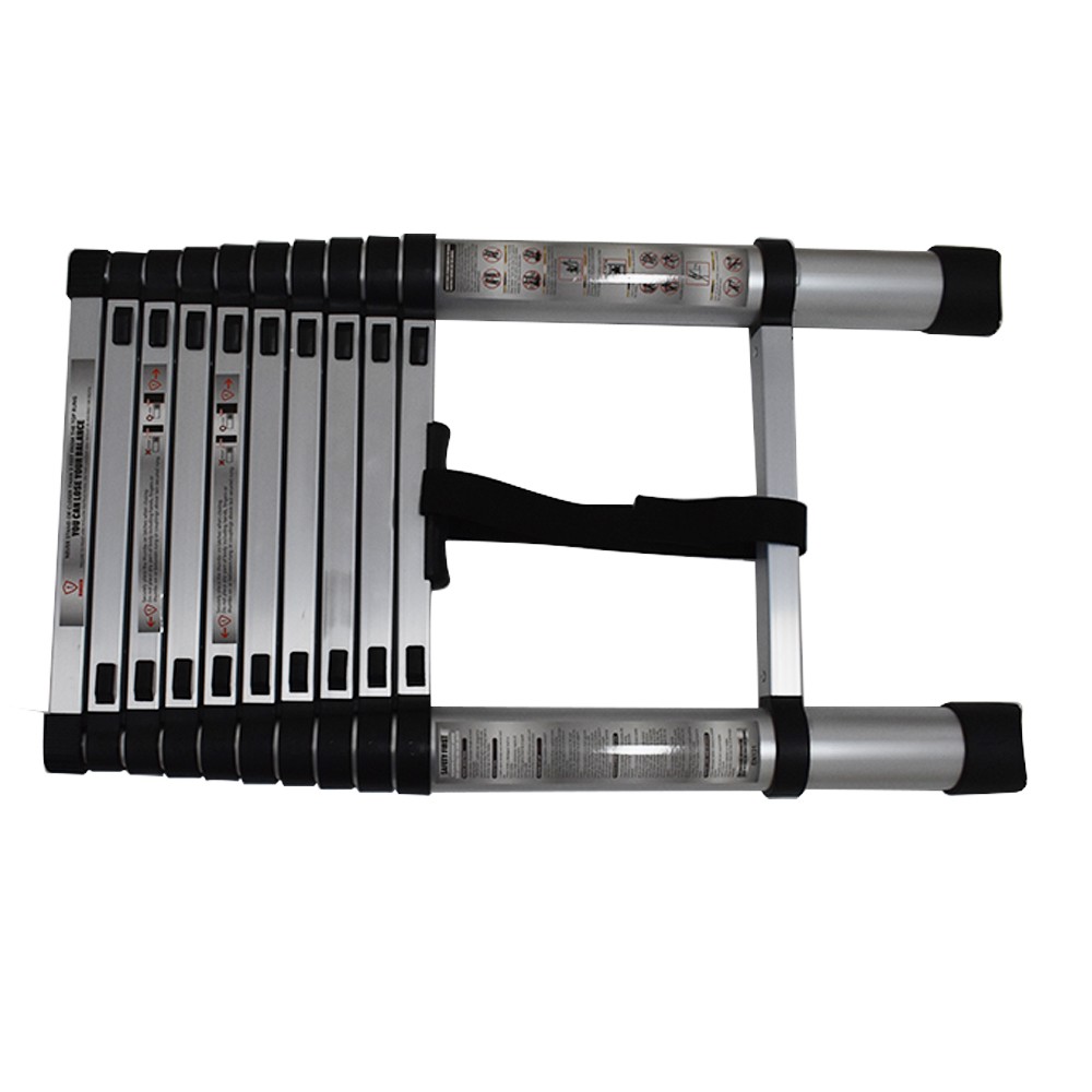 330lbs 10.5FT Aluminum Extension Telescoping Heavy Duty Lightweight Step Ladder