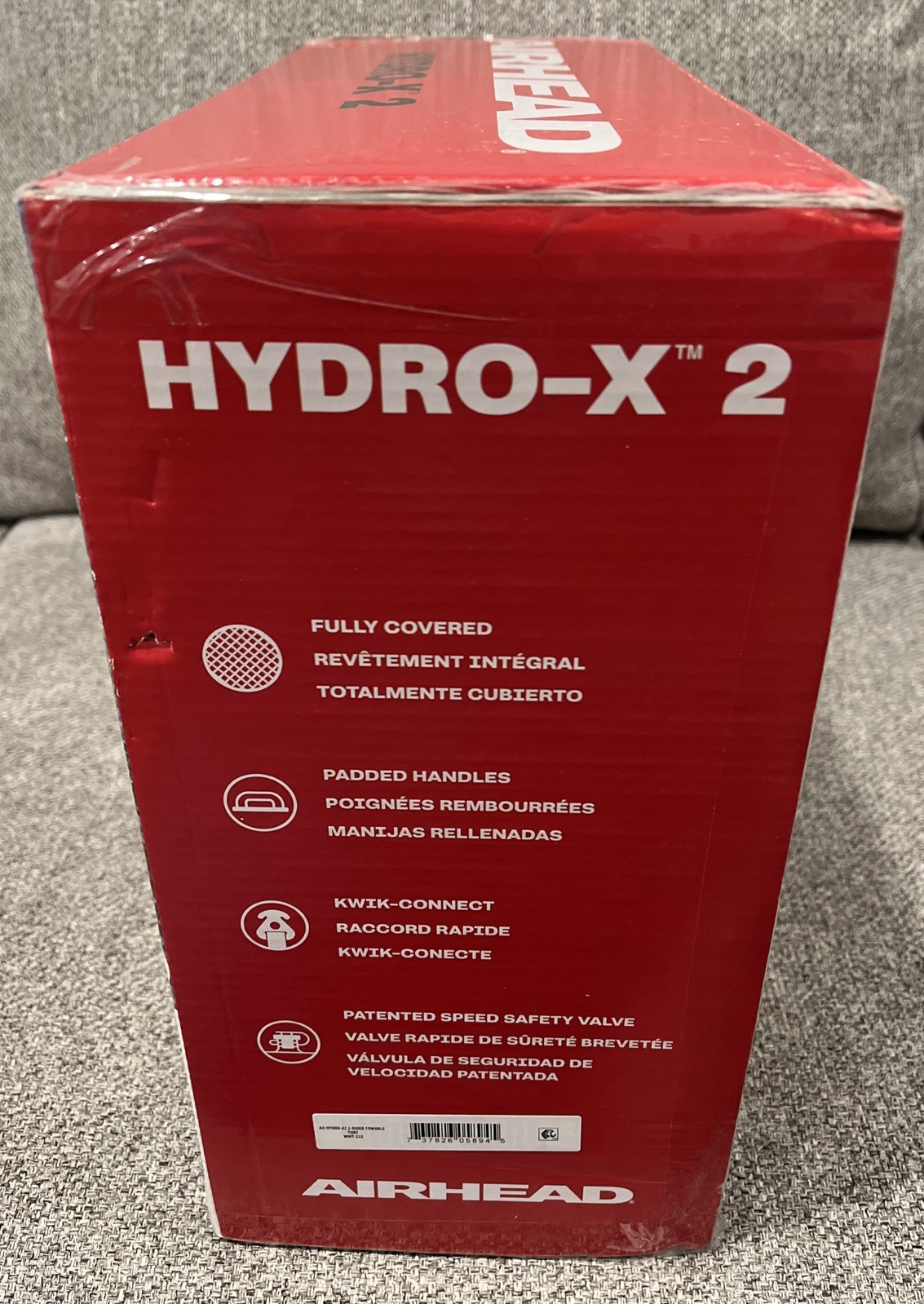 Airhead Hydro X2 Towable Boat Tube 2 Person Hydro X-2 FAST SHIPPING!