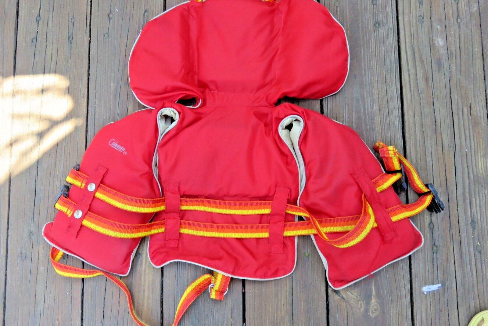 Vintage Coleman Type 2 Personal Flotation Device Life Jacket Youth Child 20-25″