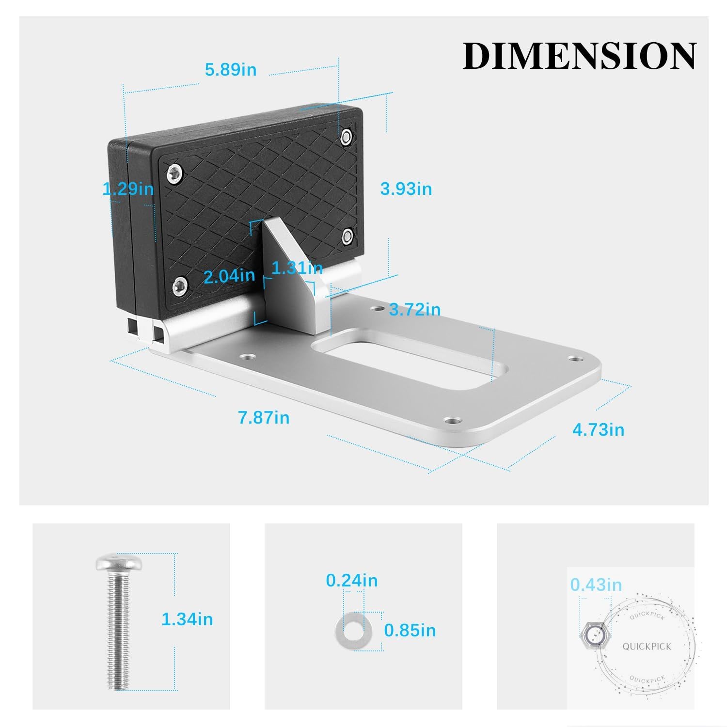 Universal Transom Trolling Motor Mount for Kayaks/Kayak Motor Mount, Universal