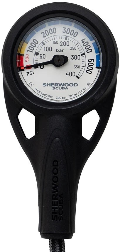 Tusa Compact 2″ 5,000 PSI SPG Submersible Pressure Gauge Scuba Dive (Sherwood)