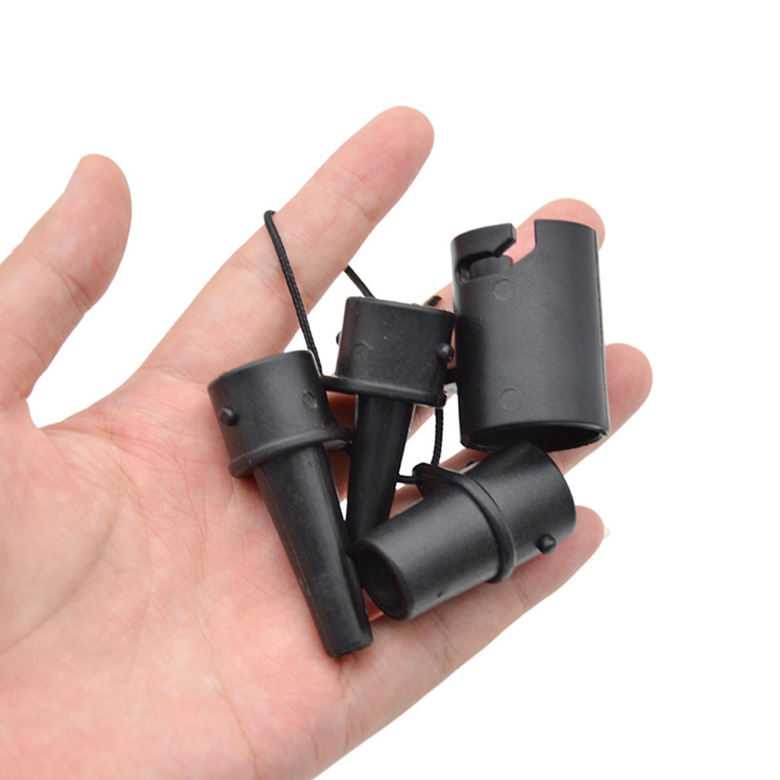 4 Pieces Inflator Pump Nozzle Air Valves Attachment Multifunctional Adaptor SUP