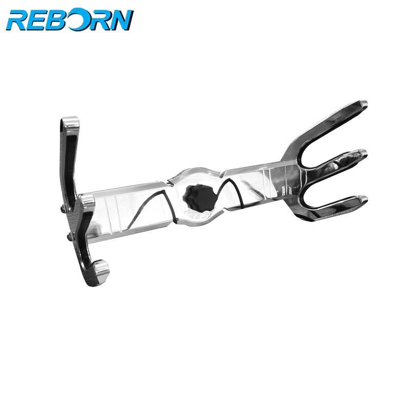 Reborn Pro+ QR Angle-Free Ski Tower Rack Shinning Polished Ski Board Rack 5Yr Wy