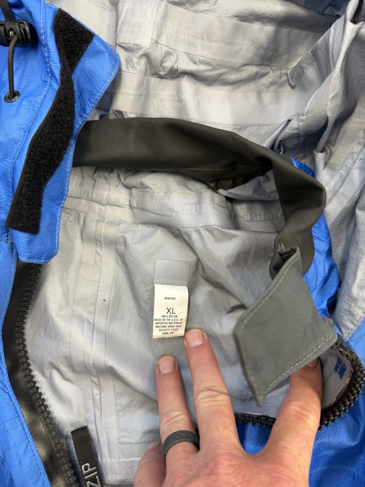 Kokatat Alpaca SplitZip Imersion Packraft Suit XL