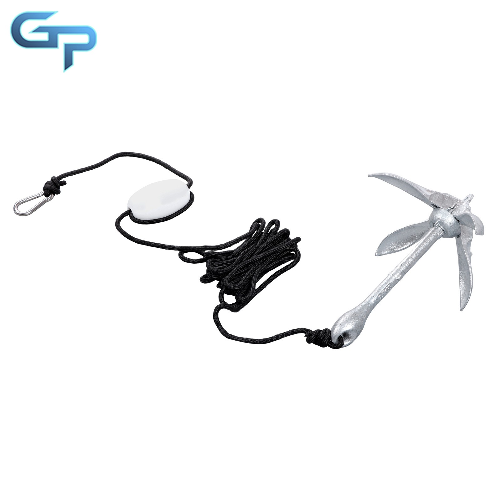 Canoe Kayak Raft Boat Fishing Jet Ski 5.5lb Foldable Complete Anchor Buoy Kit US