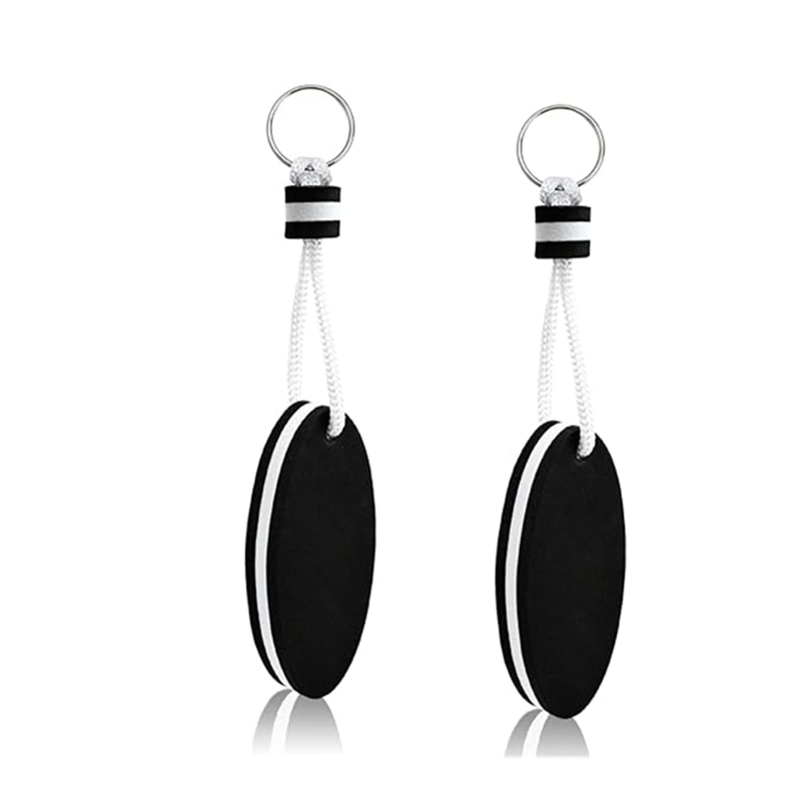 2 Pieces Floating Keychain, Float Buoy Boat Key Ring Buoyant Sports Key Chain…