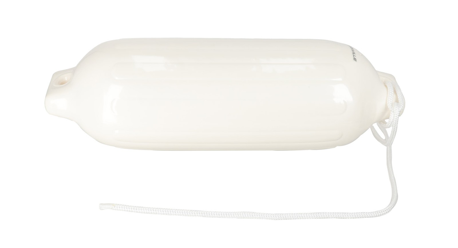 Rockville FEN485-WHITE Boat Fender Package 4 Bumpers 8.5″x27″, 4 Covers, 4 Lines
