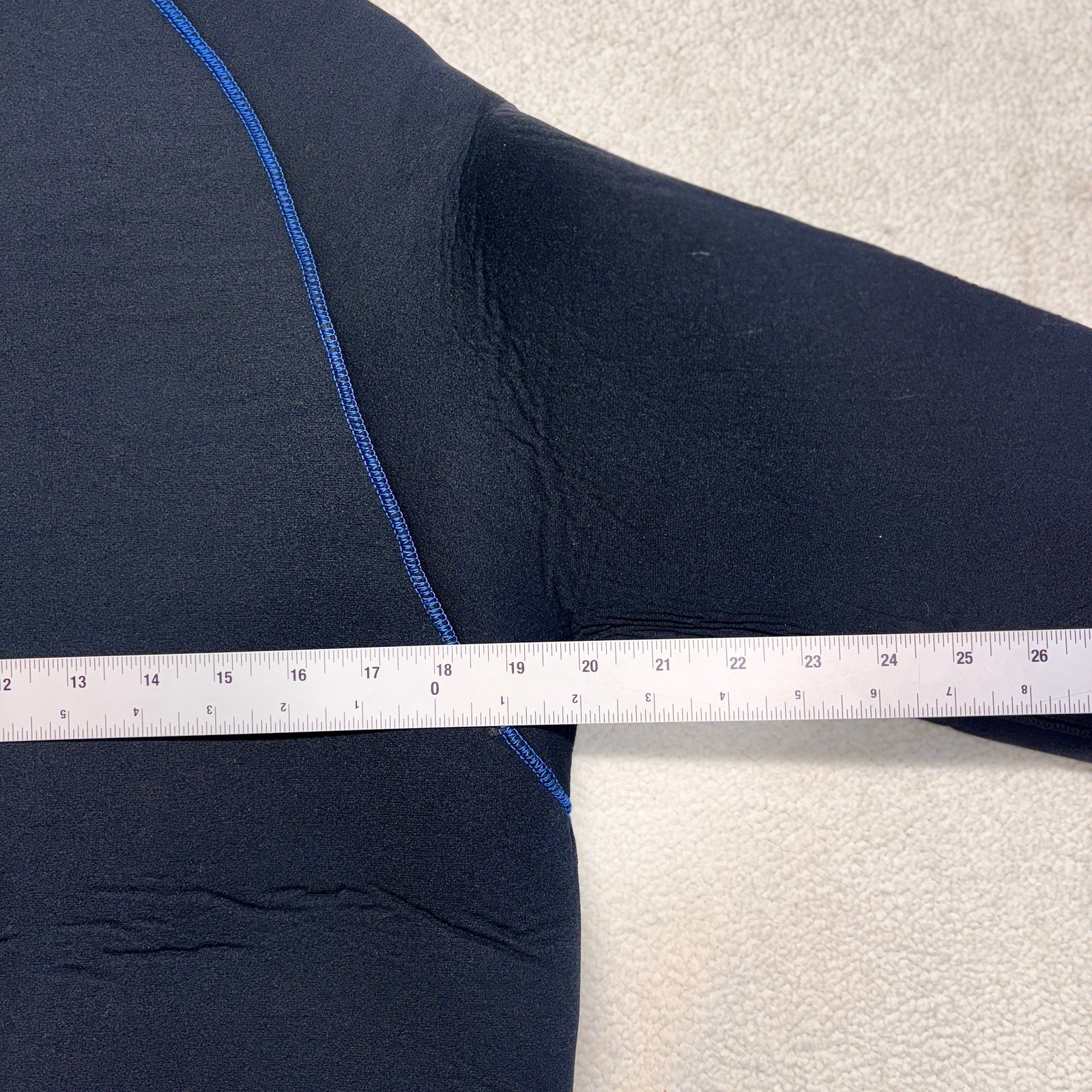 Mares Wetsuit Mens XL Navy Blue Neoprene Scuba Full Zip Swim Diving 2 Piece Set