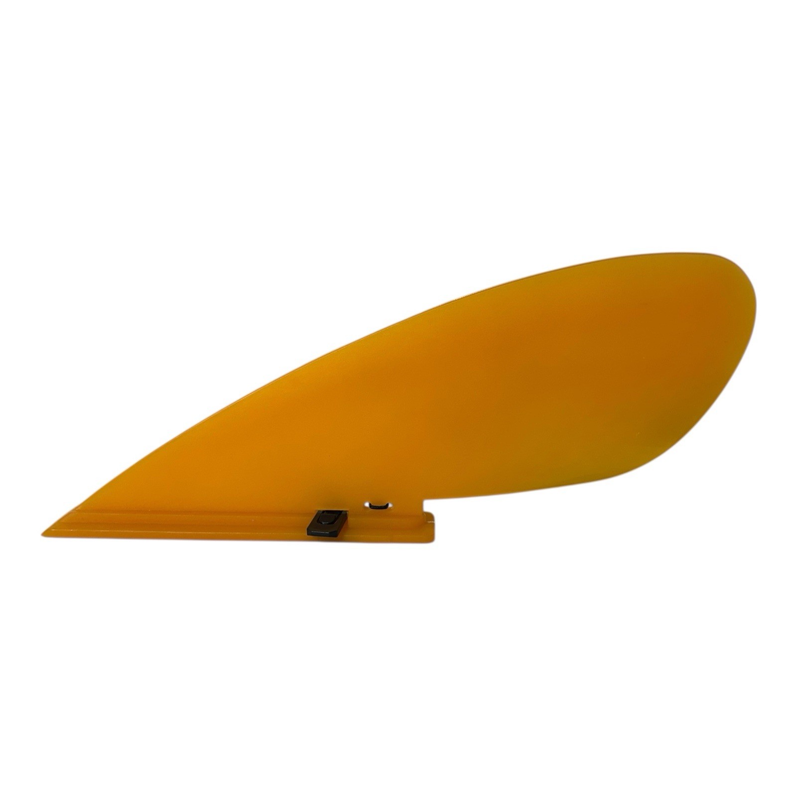 Stand Up Paddleboard Fin – Translucent Orange | Slide-In Mount with Clip