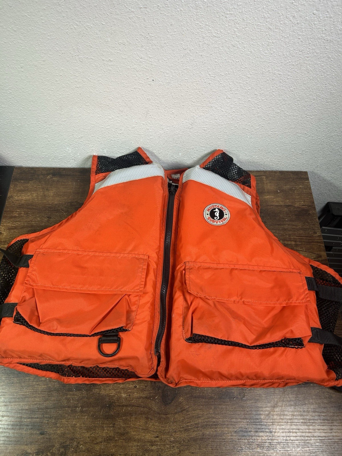 Mustang MV1254 TYPE III PFD XXL / XXX-LARGE ORANGE, Life Jacket Vest