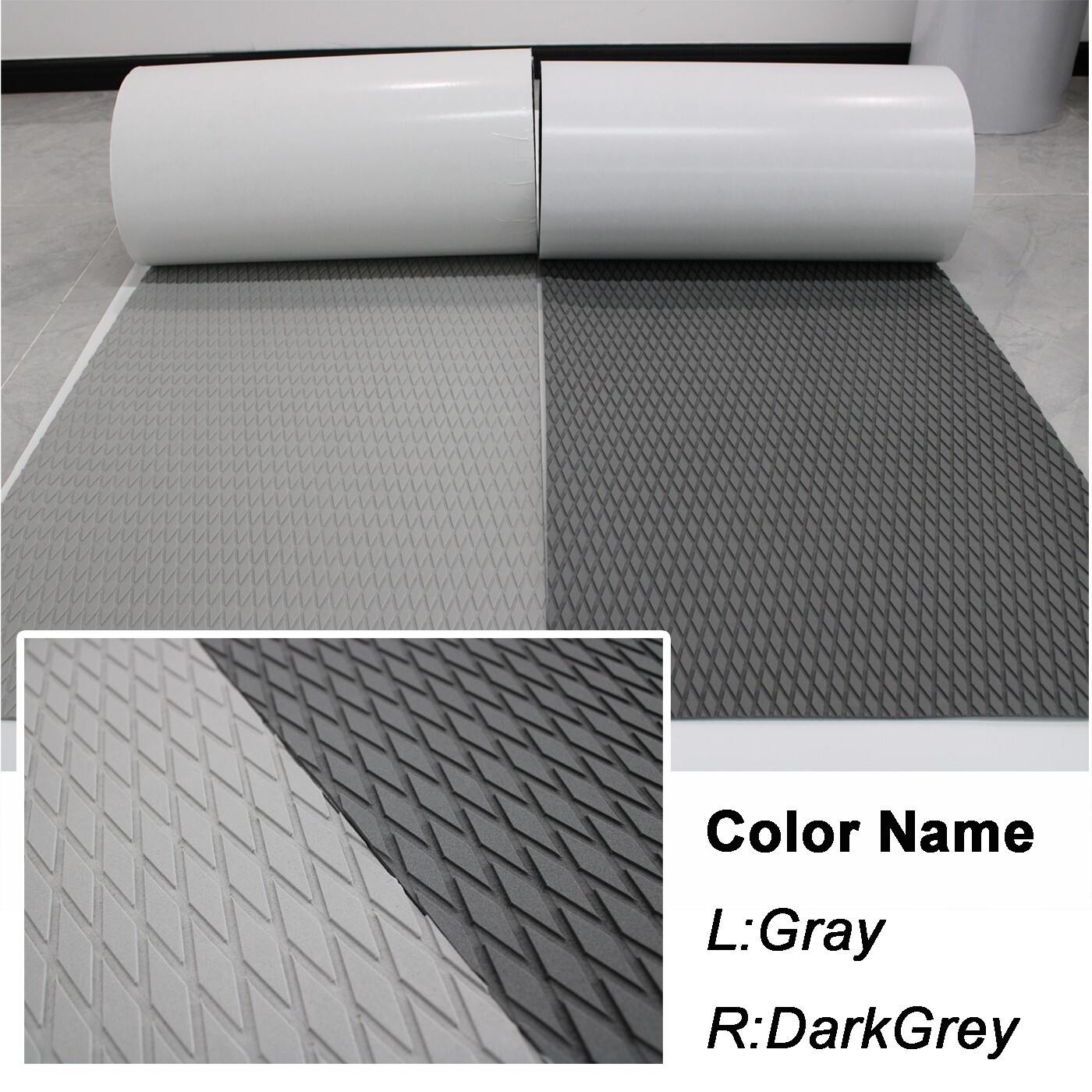 Surfboard Traction Pad , EVA Foam Boat Flooring Kayaks Paddle Non Slip Deck Mats