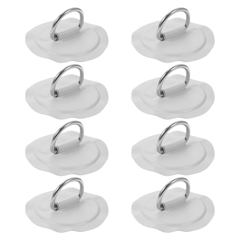 8 Pcs Kayak Accessories D Ring for Inflatable Boat Shaped Buckle
