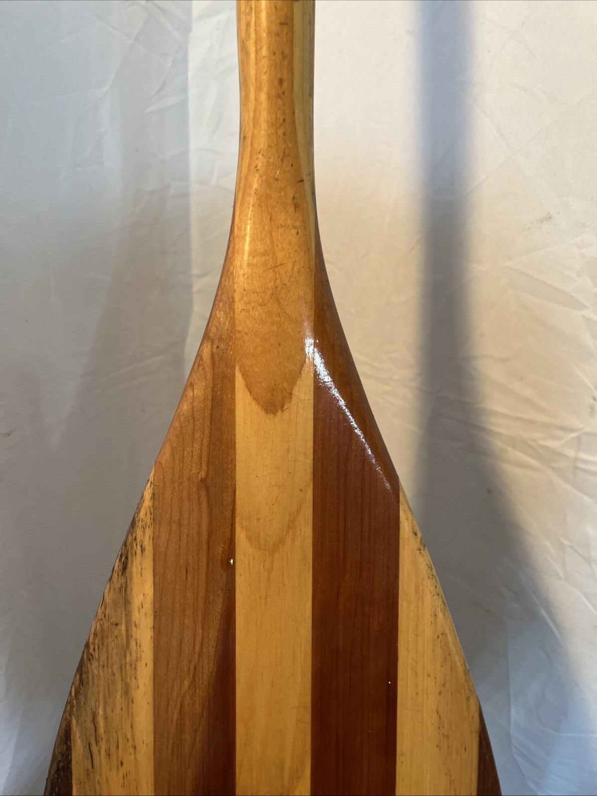 52” Voyageur Wood Canoe Paddle — Made In Canada — Good Condition Well Made