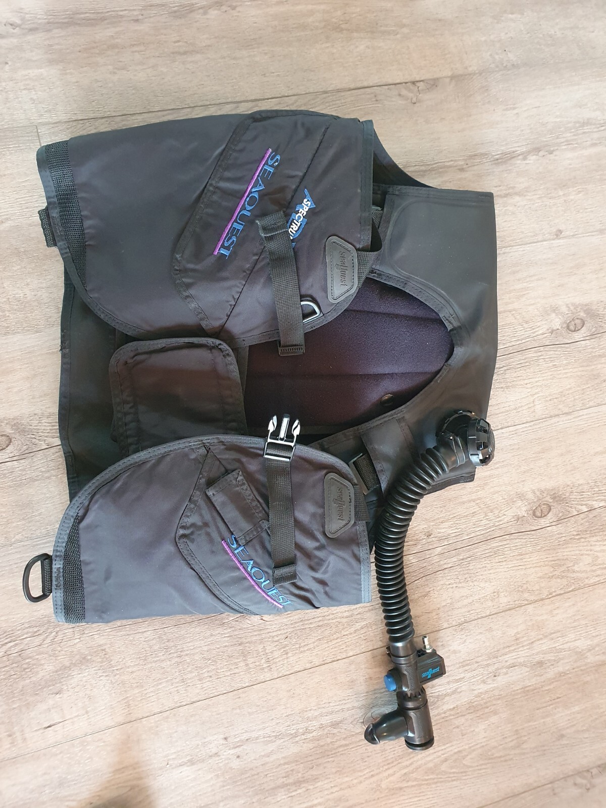 Seaquest Scuba Dive Buoyancy vest. Size M/L, SPECTRUM 2 ADV