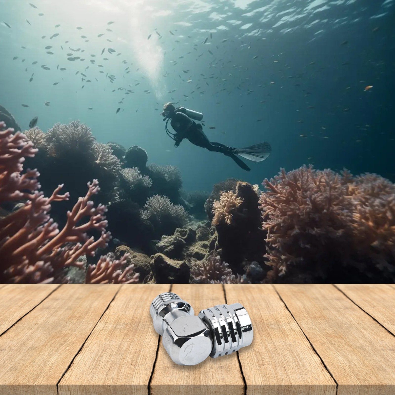 Scuba Diving Swivel Adapter 90 Degree 110 Degree for Regulator For Hose