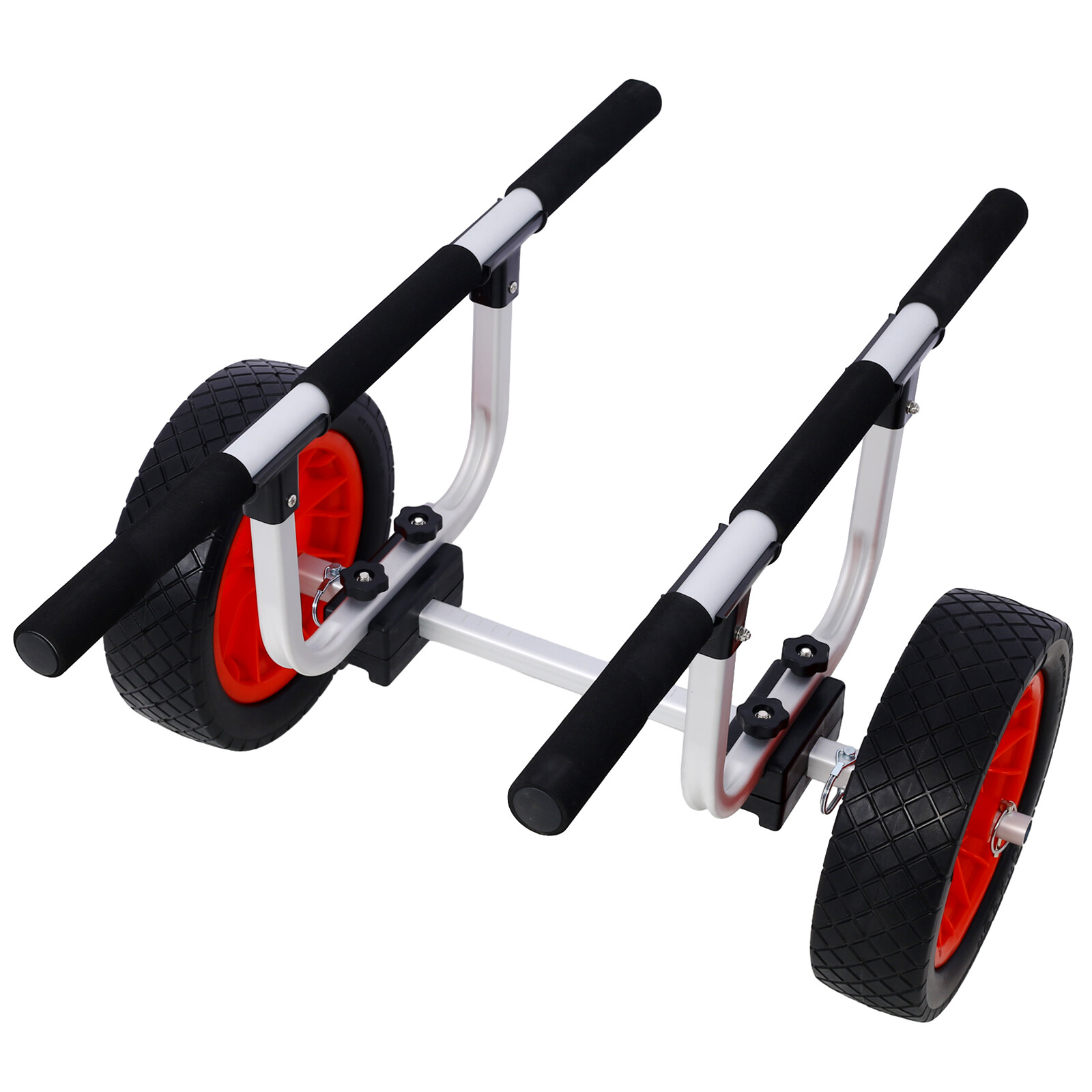 Heavy Duty Kayak Cart Dolly Transport Carrier Adjustable Width Load 300LBS