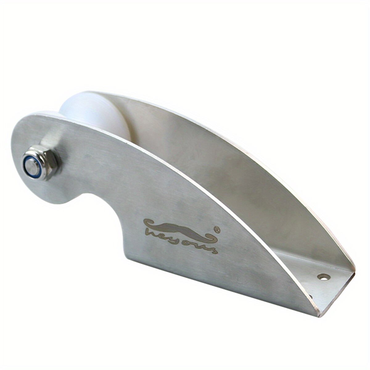 Stainless Steel Heavy Duty Bow Anchor Rubber Roller for Boat Marine Yacht Dock