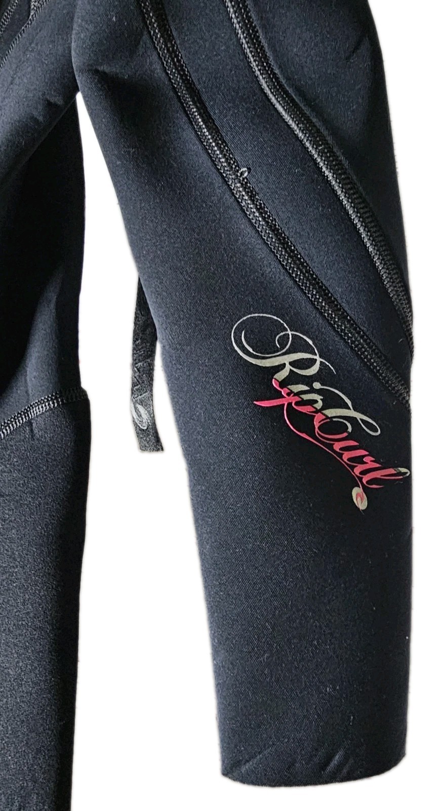 RIP CURL Womens 3/2 Full Length DAWN PATROL Wetsuit WSMOD Black Pink NWT Size 6