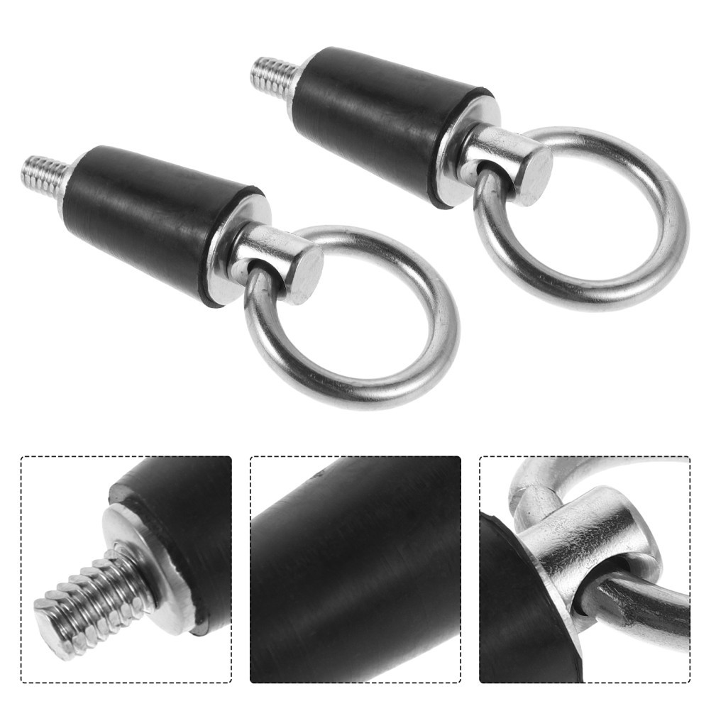 2 Pcs Boat Marine Compression Drain Plugs Stainless Steel Bung