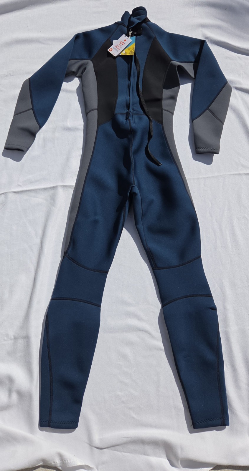 NEW Mountain Warehouse Full Neoprene Wetsuit XXS-S Contour Fit Flat Seams Tags