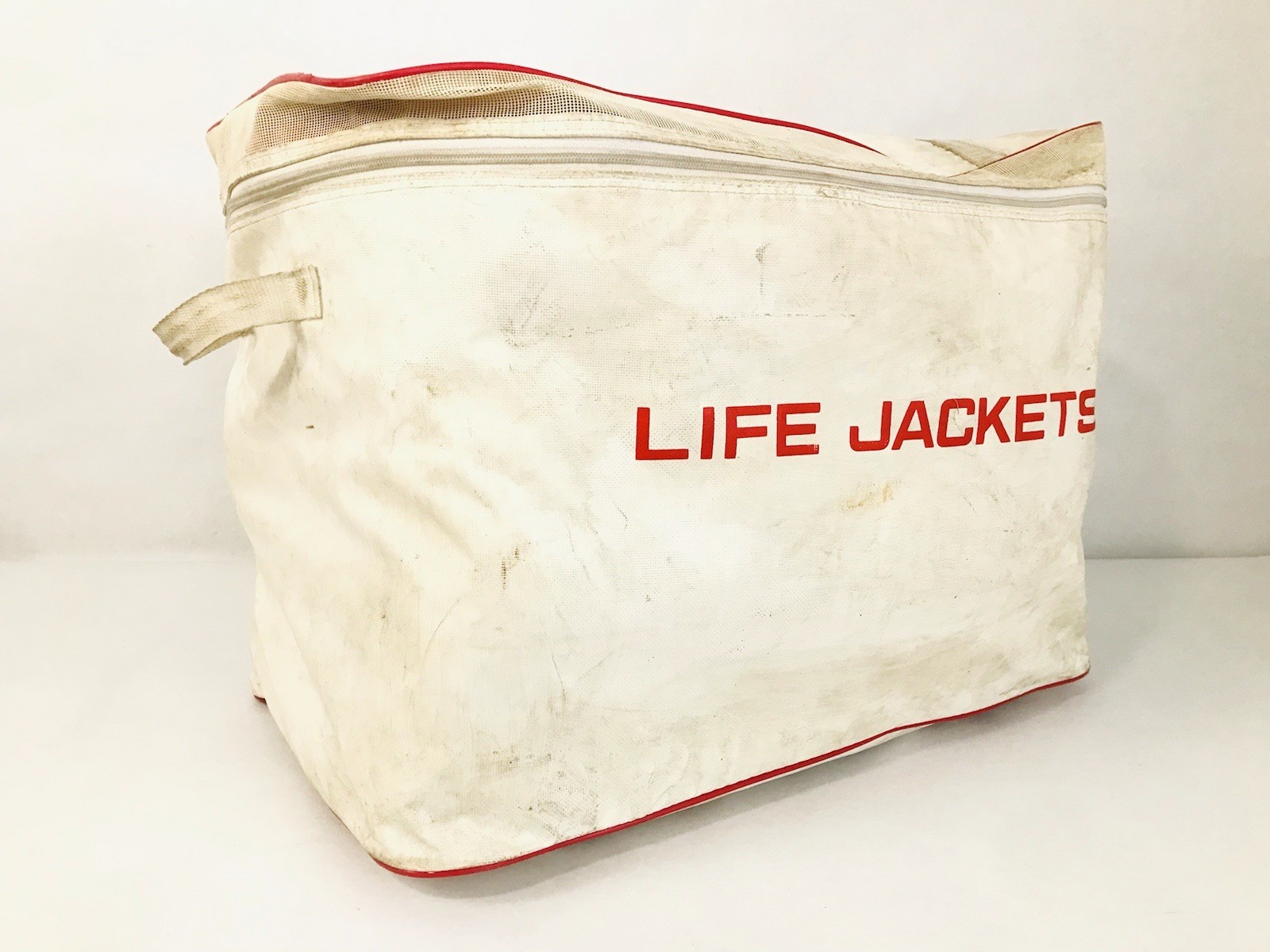 Rare Vintage Adult Life Jackets Lot Of 5 With Case Orange Type II