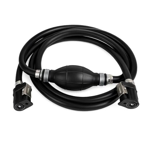 5/16″ 8mm Fuel Line Assembly, 6.8FT Marine Outboard Boat Motor RVs Fuel Gas