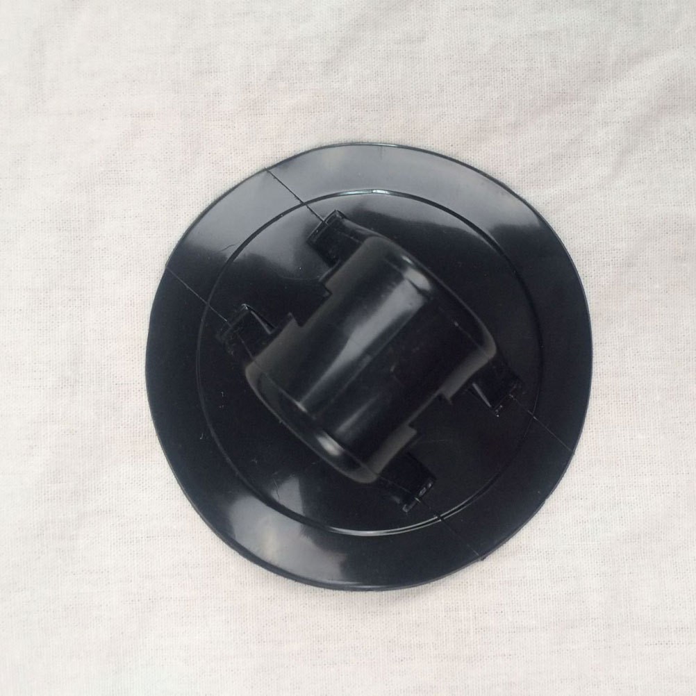 4Pcs Reusable PVC Kayak Motor Mounts Lightweight Black Boat Motor Support