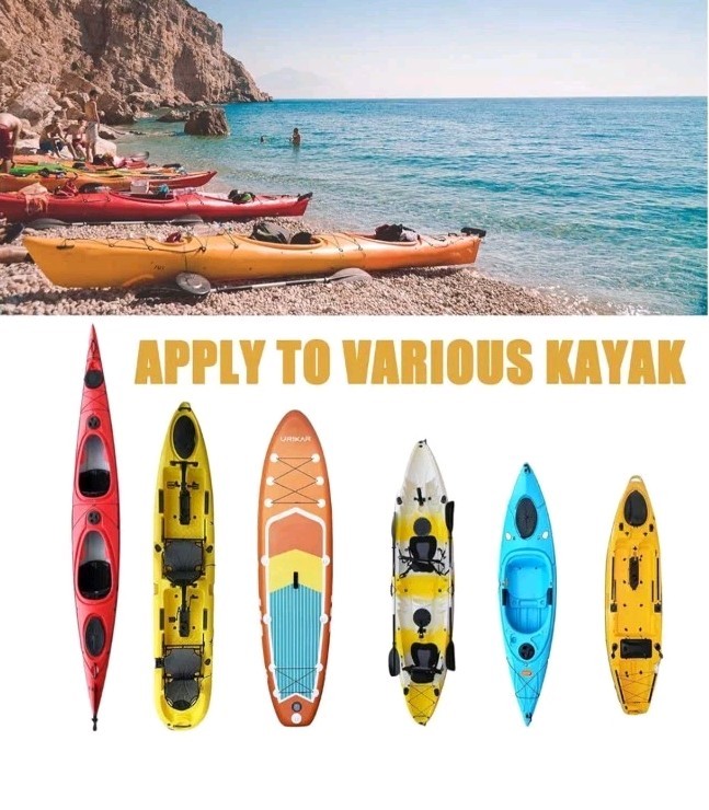 Frelaxy 420D Kayak Cover, Heavy Duty Waterproof UV Resistant Kayak Covers