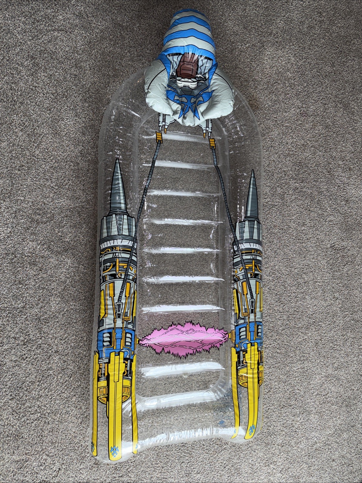 Huge ! 🔥 Star Wars Pool Float Anakin’s Podracer Pool Intex Inflatable Lounge
