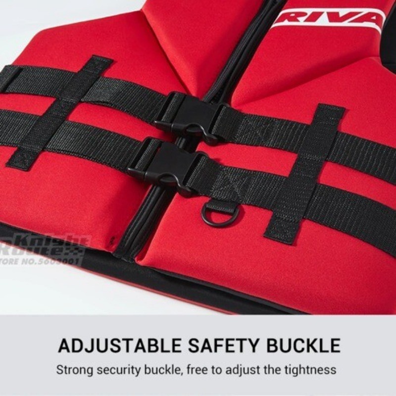 Life Jacket Adults Vest Surf Motorboats Ski Kayak Fishing Vest Wakeboard Raft