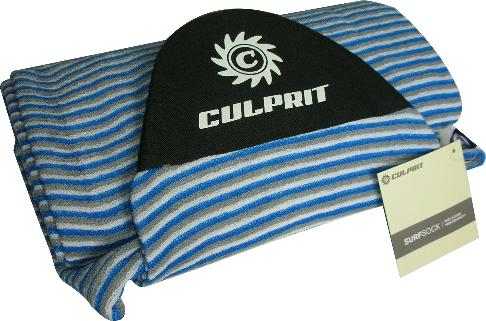 Culprit Surf – Blue Gray White – Surfboard Sock 6’0 – 10’0″