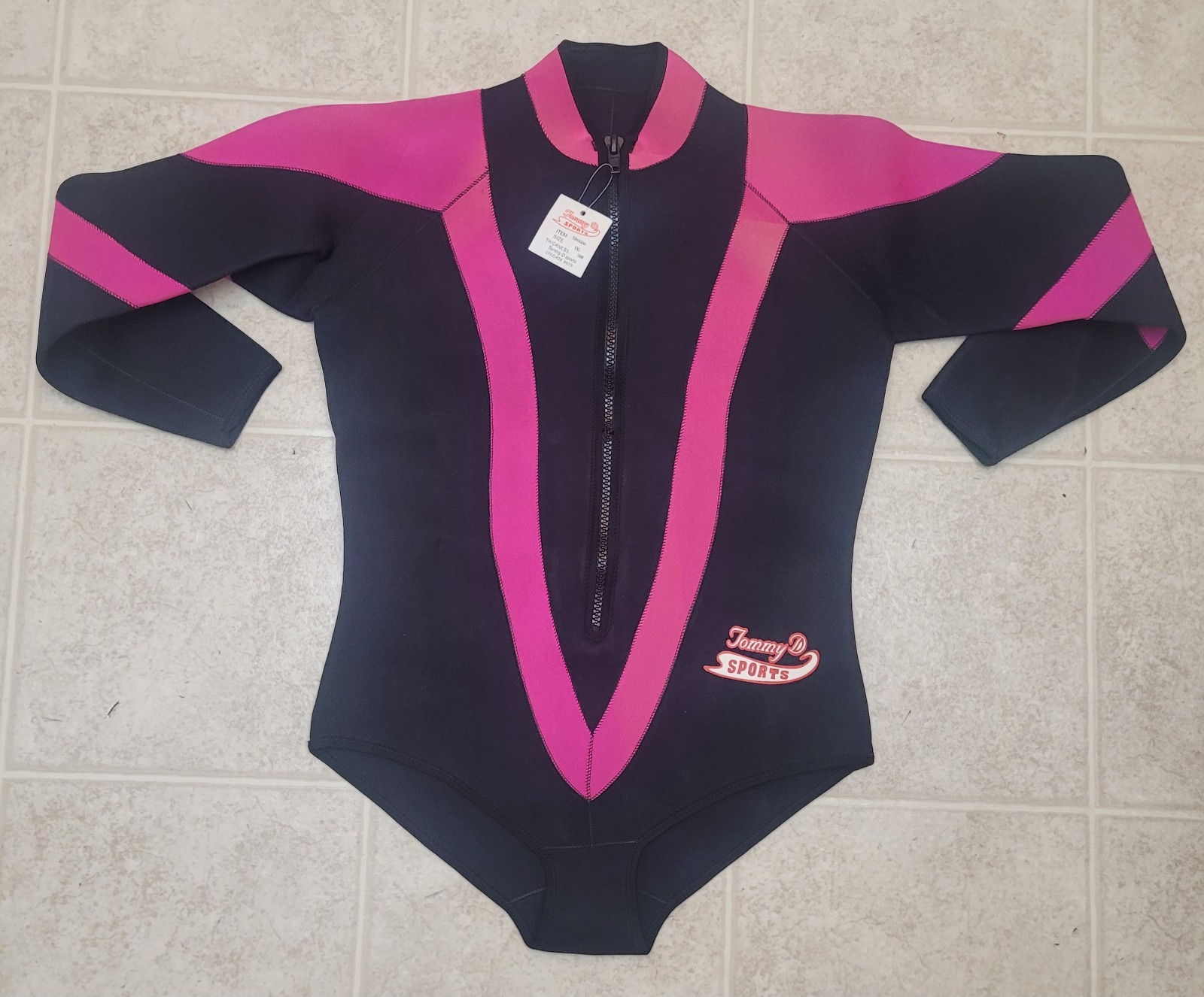 TOMMY D SPORTS DIVING WETSUIT WOMENS SIZE XXL THICKNESS 3MM BRAND NEW WITH TAGS