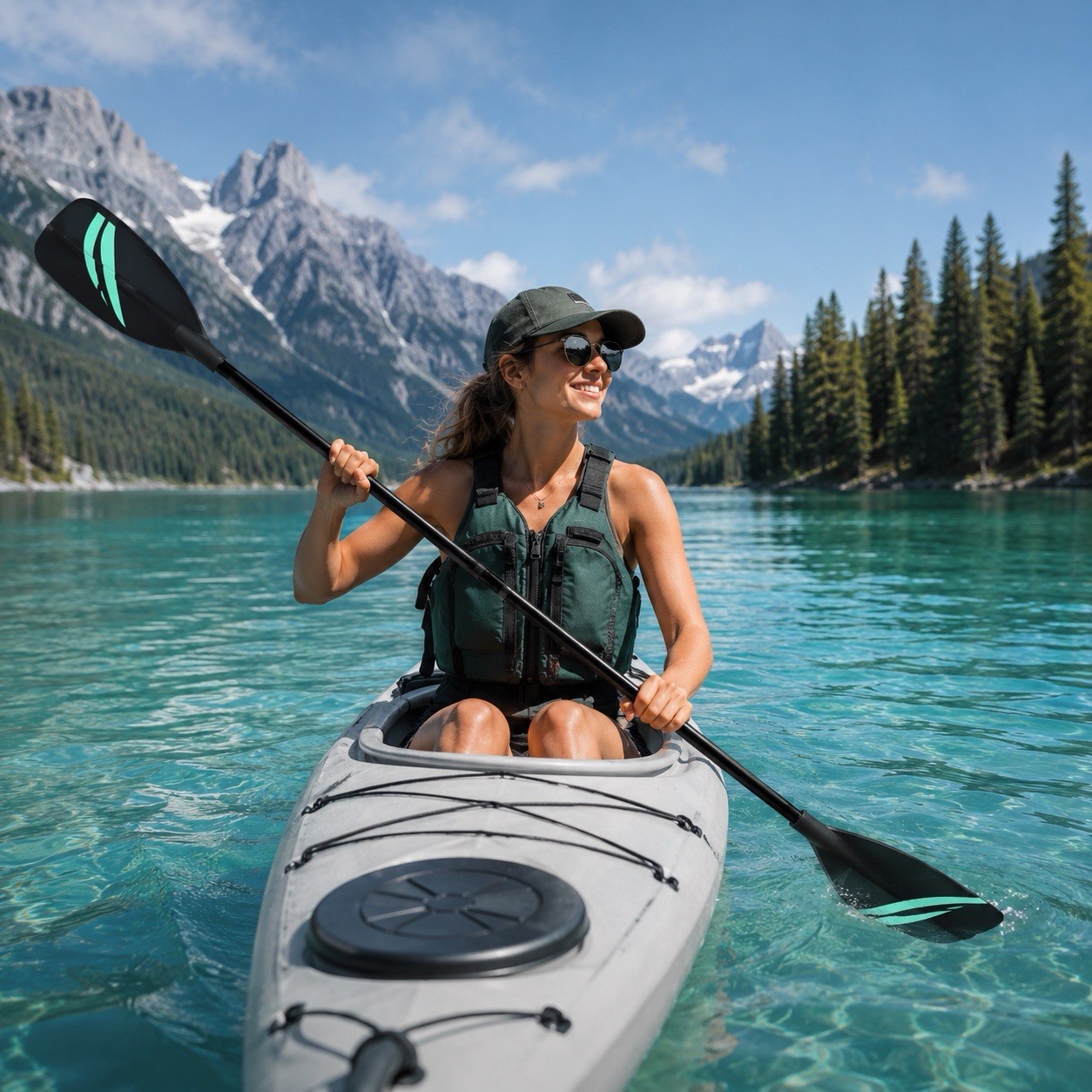 Nautica | Kayak/SUP Paddle For Paddle Board And Kayaking | Adjustable 4-Piece