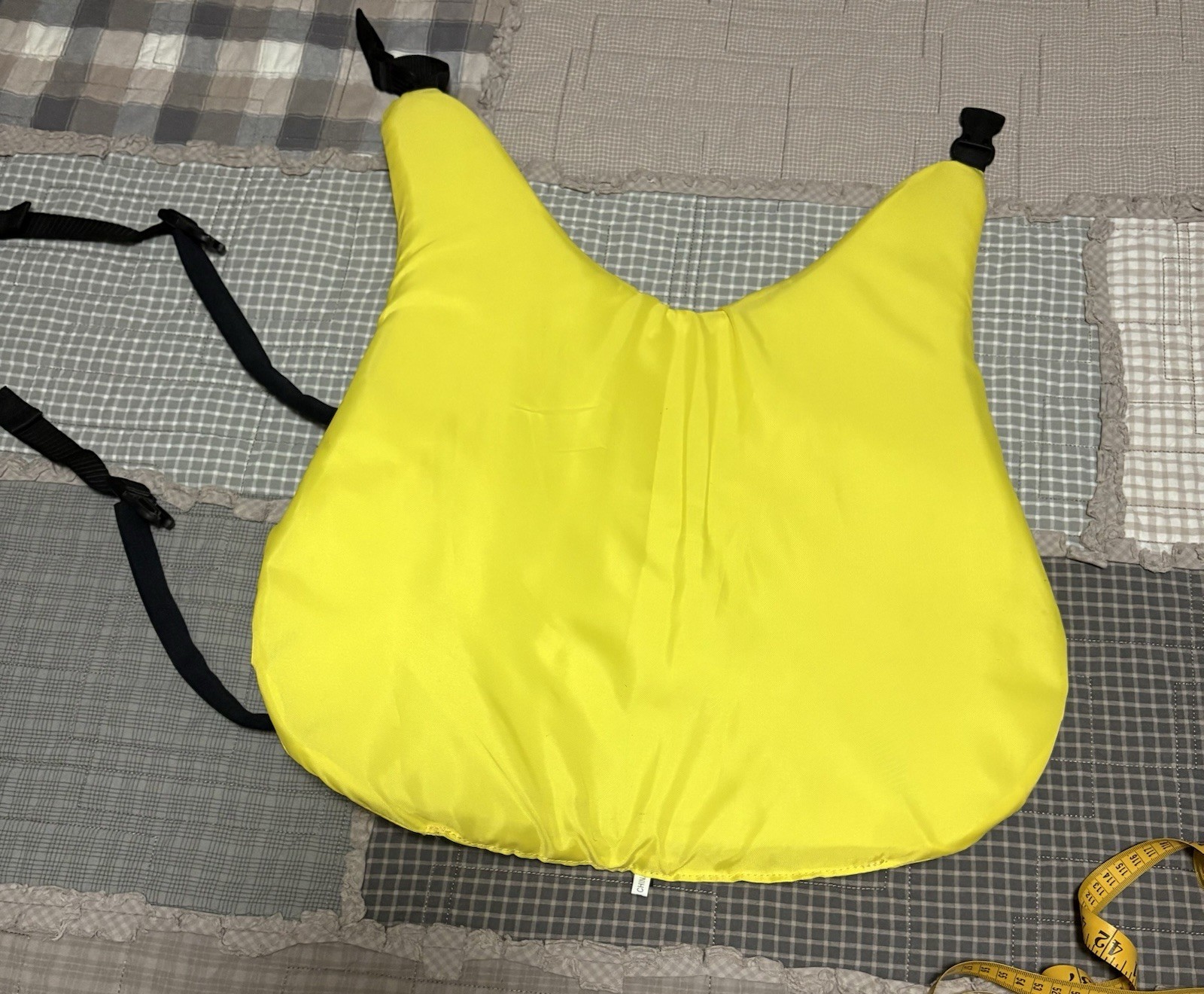 SEACHOICE DOG LIFE VEST SIZE MEDIUM 7 TO 17 POUNDS COLOR YELLOW ADJUSTABLE