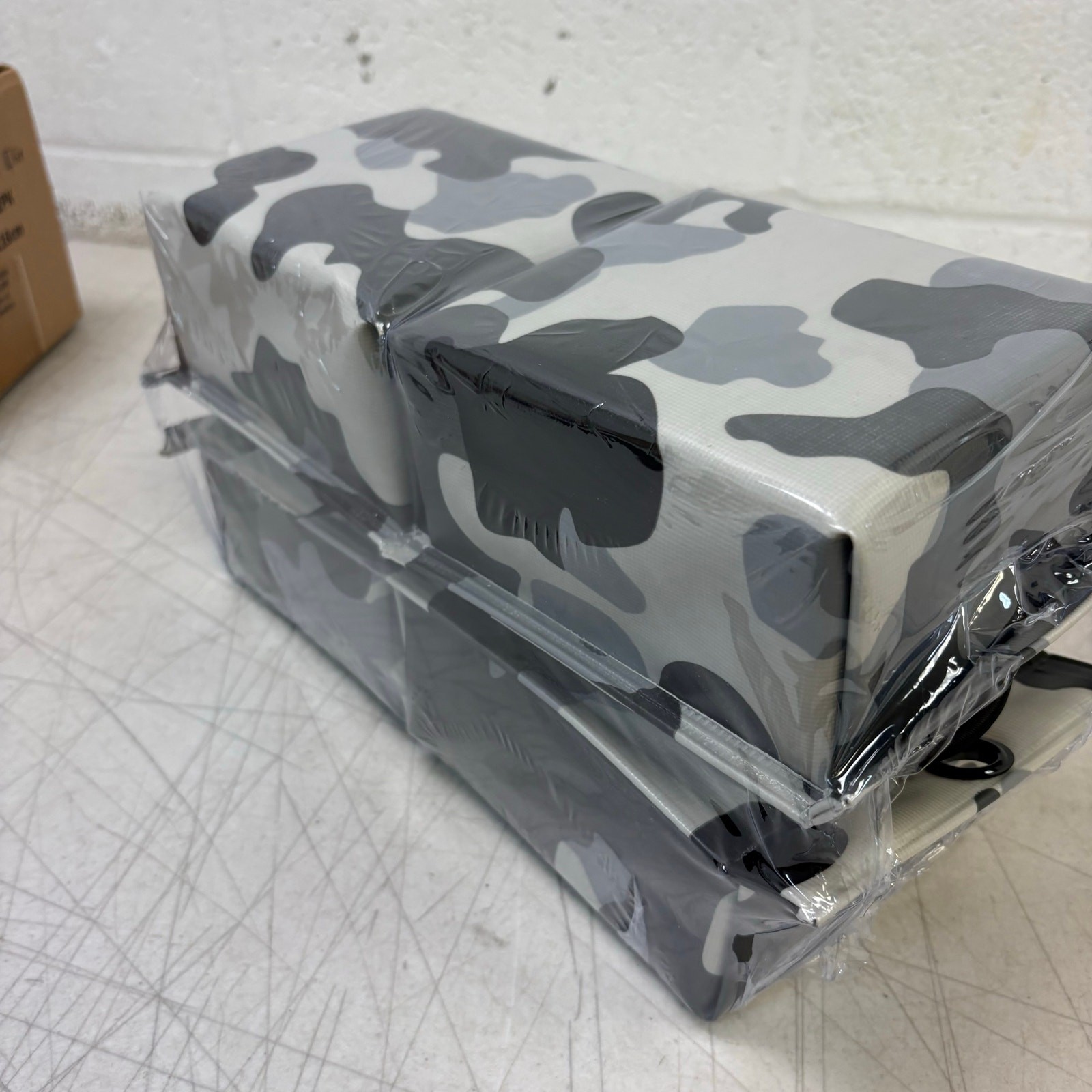 2 Pack – PWC Fender Bumpers 14x6x3.2″ Jet Ski Dock Bumpers w Cords – Gray Camo