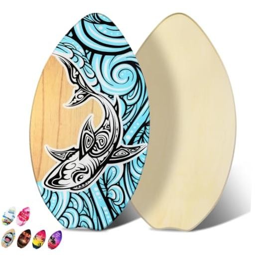 Skimboard 35 inch Skim Board for Kids Adults Red