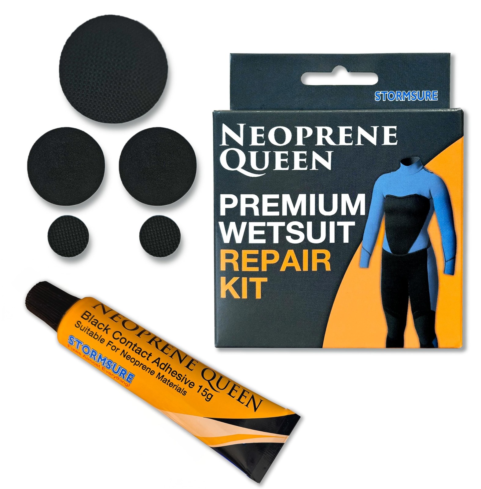 Neoprene Queen Triathlon Wetsuit Repair Kit – Fast, Effective Solution for En…
