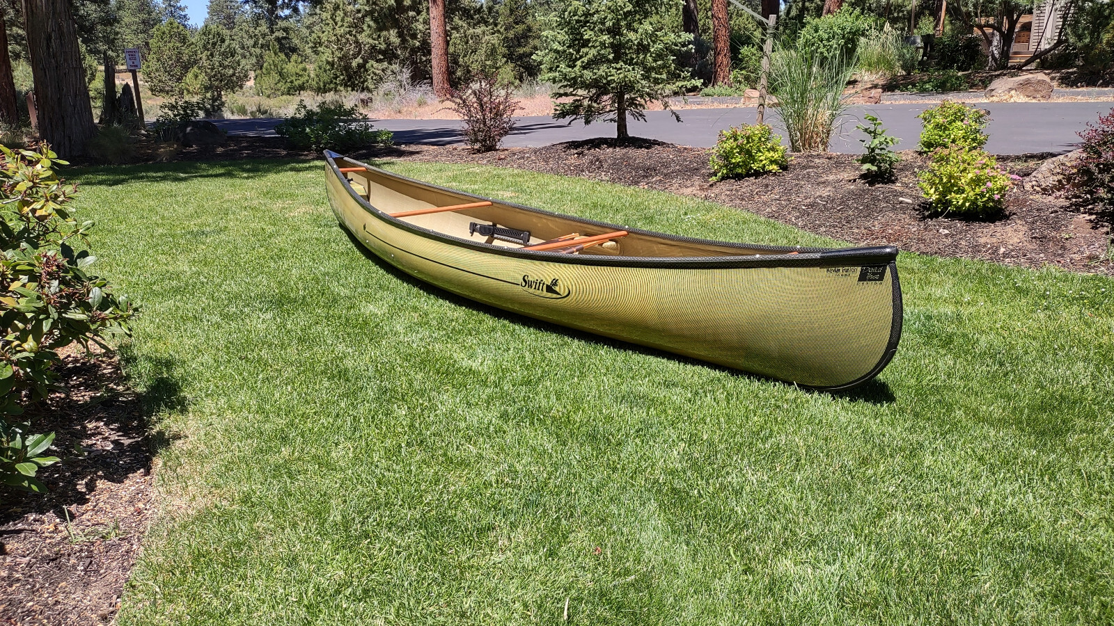 Swift Prospector 13 Solo Canoe 24lbs … 13 ft. … Brand New Never in the Water