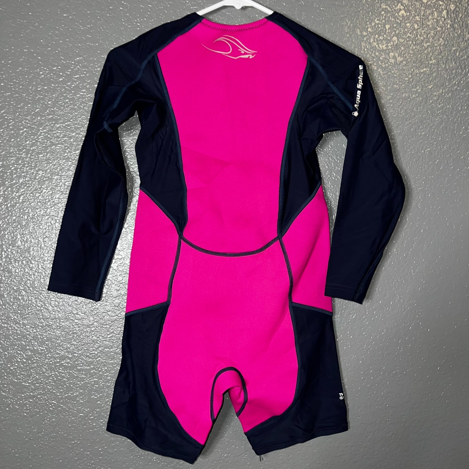 NEW! Aqua Sphere Youth Sz 6 Stingray Core Warmer Short Sleeve 2MM Wetsuit
