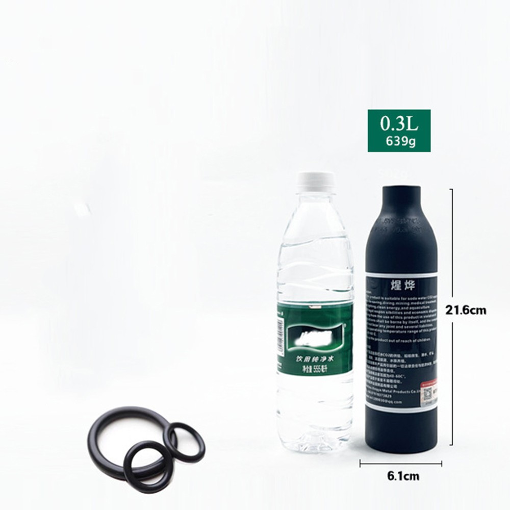 M18*1.5 HPA Aluminium Tank to store Compressed Air High Pressure 4500psi US